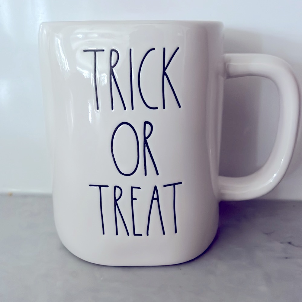 Rae Dunn “TRICK OR TREAT” mug